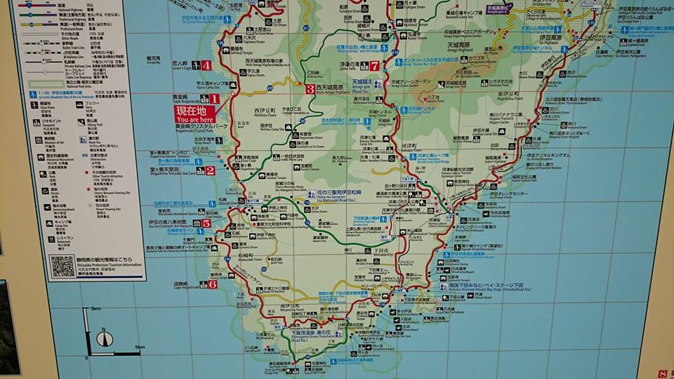 Izu Peninsula Guide Map