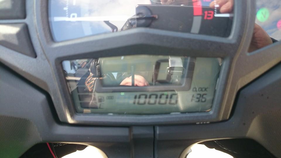 Odometer 10,000 km