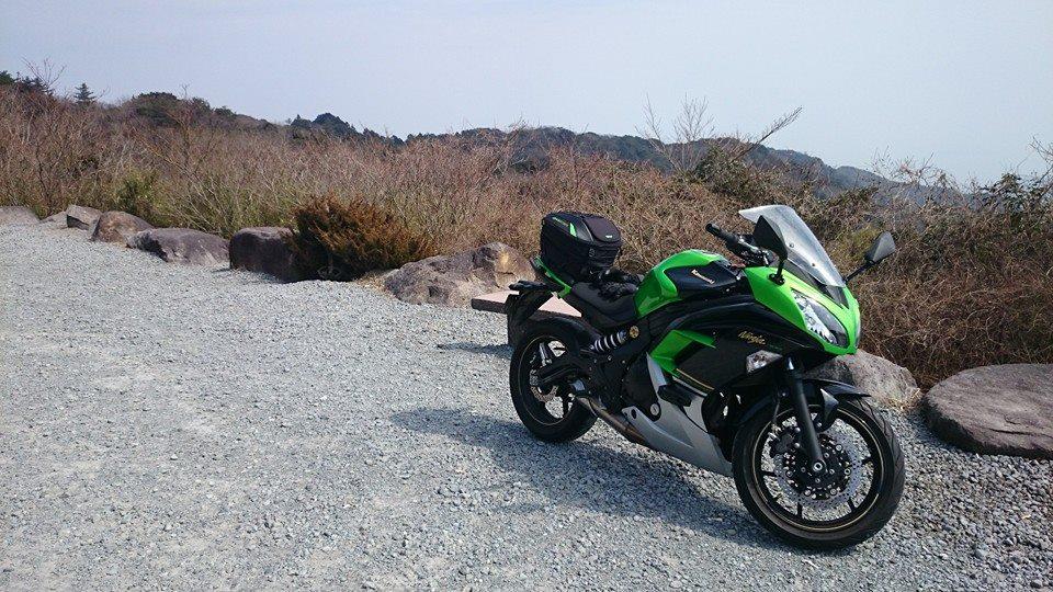 Taking a break at Izu Skyline