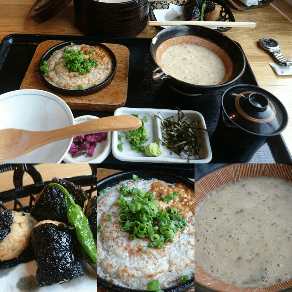 Famous lunch spot in Hakone: Yamagusuri (yam dishes)