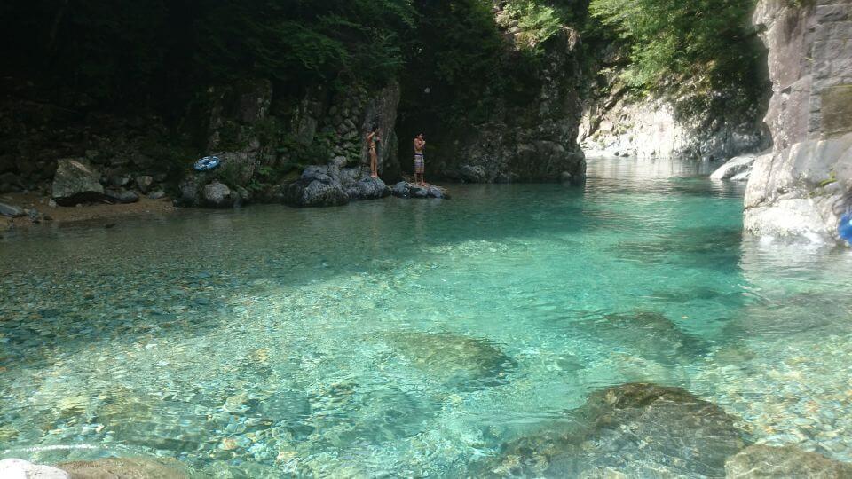 阿寺渓谷