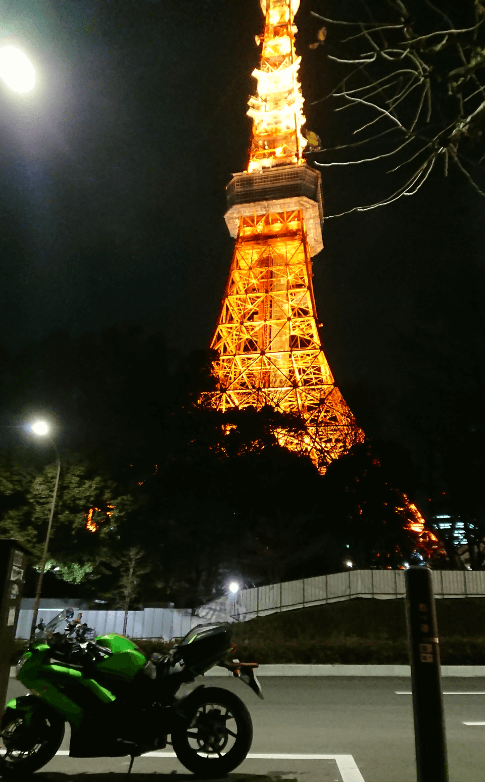 Ninja 650 and Tokyo Tower