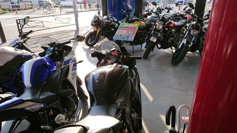 Test ride vehicles at YSP Kawasaki Chuo