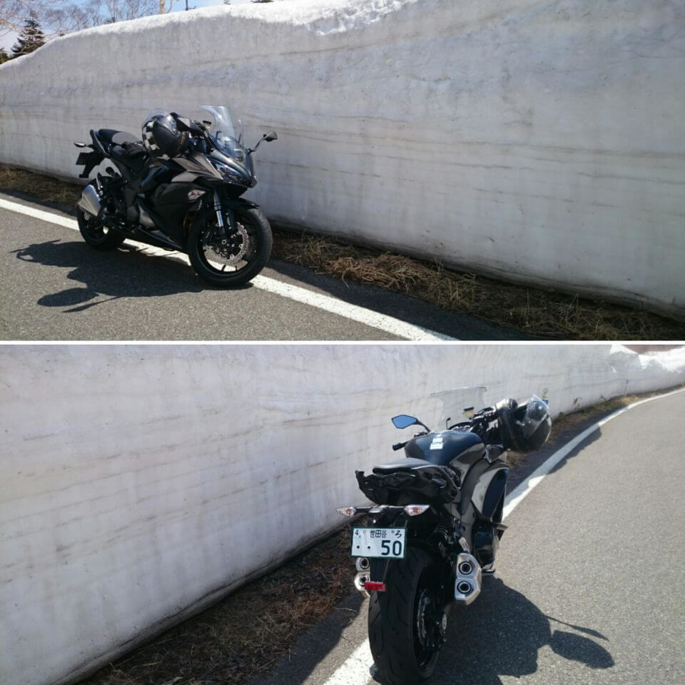 磐梯吾妻スカイライン 雪の回廊