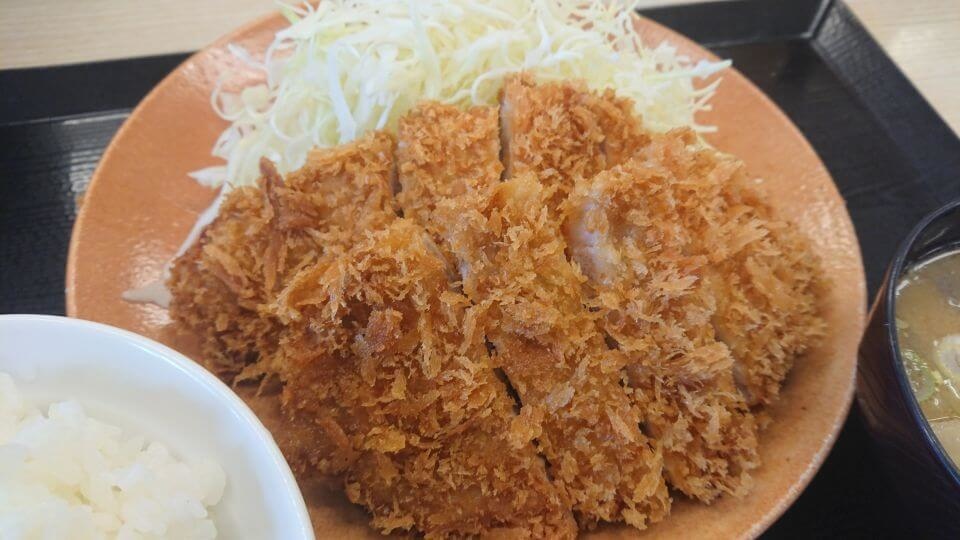 ダブルロース定食